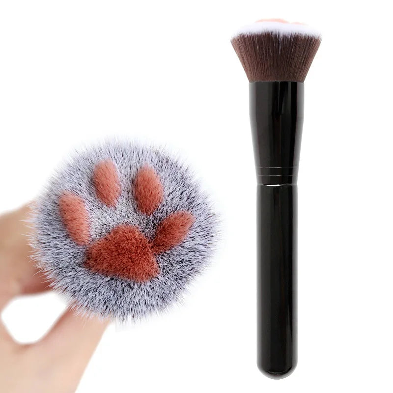 Soft Cat Claw Paw Makeup Brush Cute Power Foundation Brush Concealer Blush Blending Brush Beauty Cosmetic Tools