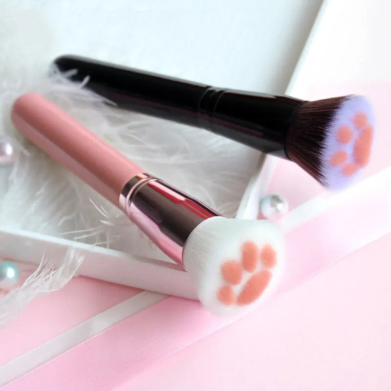 Soft Cat Claw Paw Makeup Brush Cute Power Foundation Brush Concealer Blush Blending Brush Beauty Cosmetic Tools