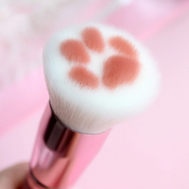 Soft Cat Claw Paw Makeup Brush Cute Power Foundation Brush Concealer Blush Blending Brush Beauty Cosmetic Tools