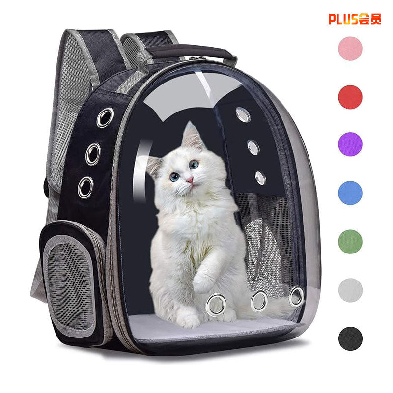 Portable Large Capacity Small Transparent Backpack Cat Bag