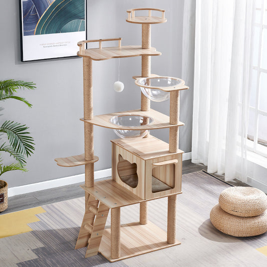 Pet Supplies Cat Climbing Frame Cat Nest Cat Scratch Board Cat Tree