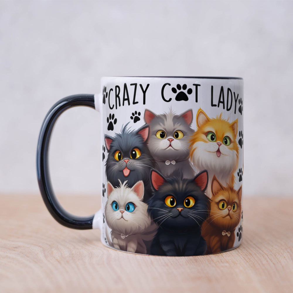 Cat Lover Birthday Gift Coffee Mug