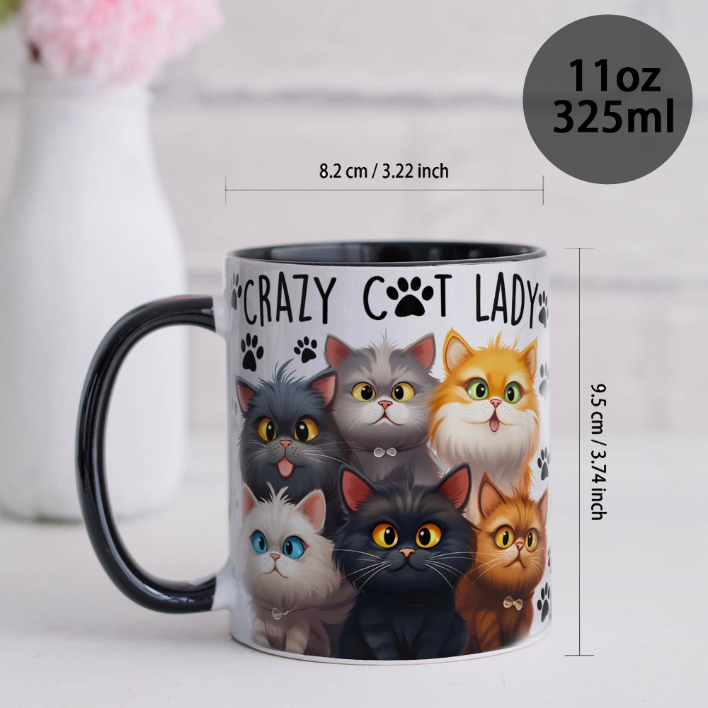 Cat Lover Birthday Gift Coffee Mug