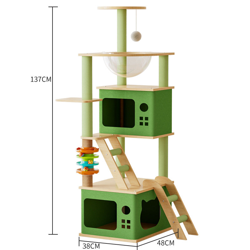 Pet Supplies Cat Climbing Frame Cat Nest Cat Scratch Board Cat Tree