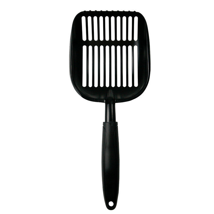 Pet Large Alloy Cat Litter Scoop Plastic Handle Cleaning