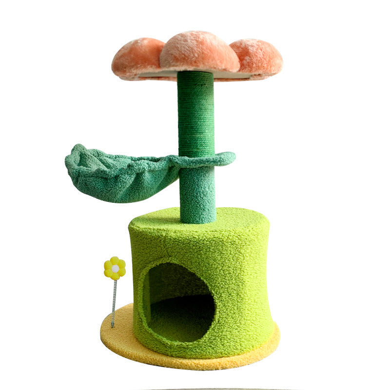 Sisal Flower Cat Climbing Frame