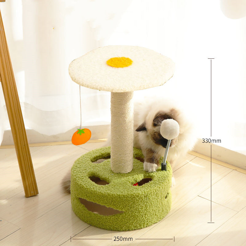 Kitten Cat Climbing Frame Small Cat Scratching Post Sisal Scratching Board