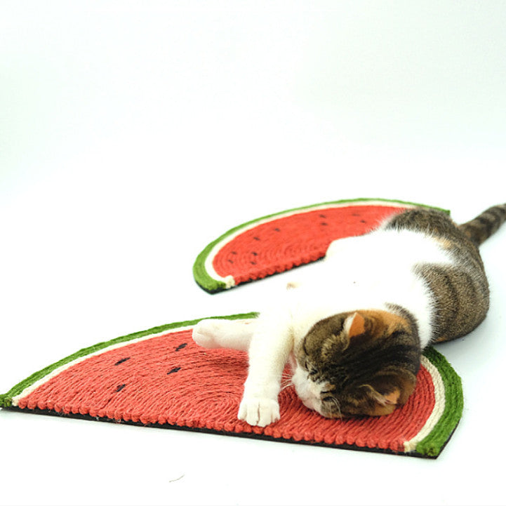 Creative Sisal Watermelon Shape Cat Scratch Board