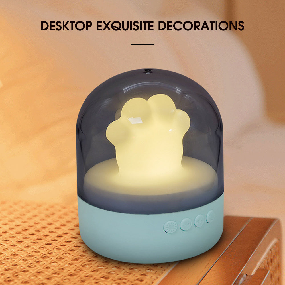 Creative Cat Paw Night Light Bluetooth Speaker