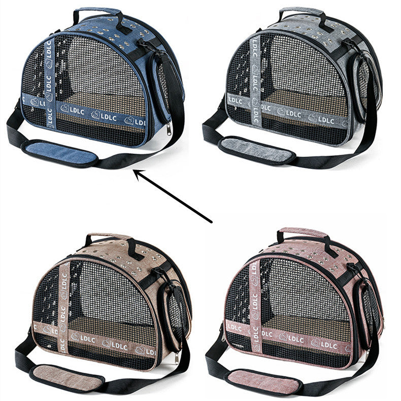 One Shoulder Pet Bag Portable Travel Cat Litter