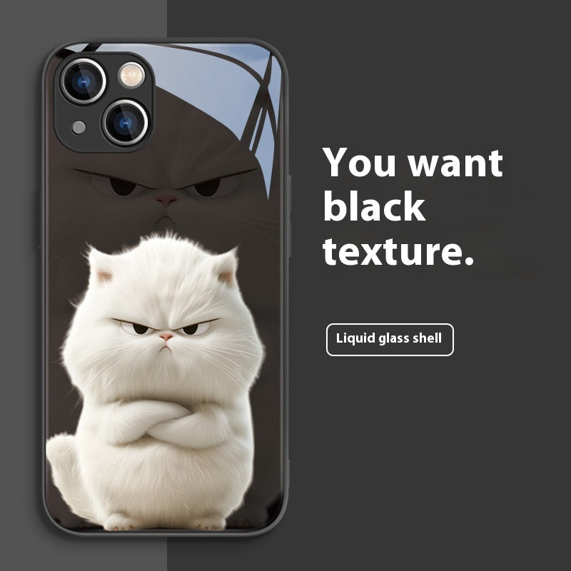 Domineering Cat Silicone Phone Case