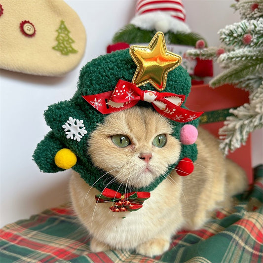 Pet Christmas Headgear Cat Dog Christmas Hat