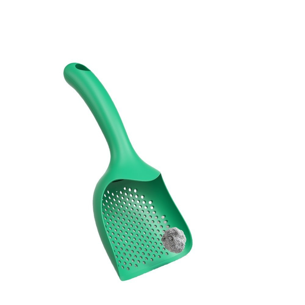 Pet Litter Scoop Plastic Cat Care Sand Waste Shovel Hollow Style Lightweight Durable Cleaning Tool