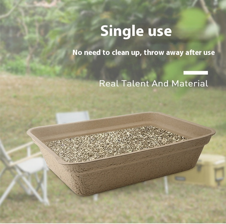 Disposable Litter Box Waterproof Environmentally Friendly And Degradable