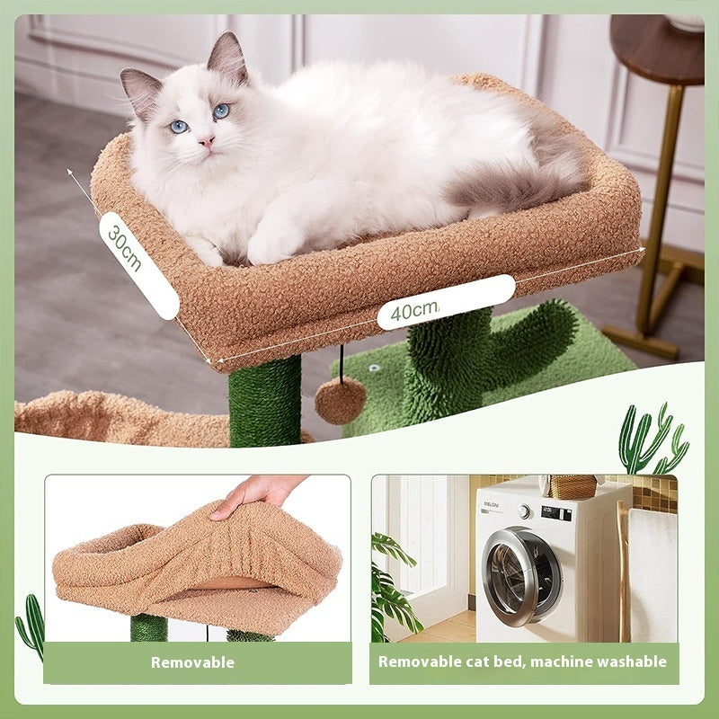 Small And Medium-sized Cat Covers An Area Of Kitten Shelf Jumping Platform Integrated Cat Climbing Frame