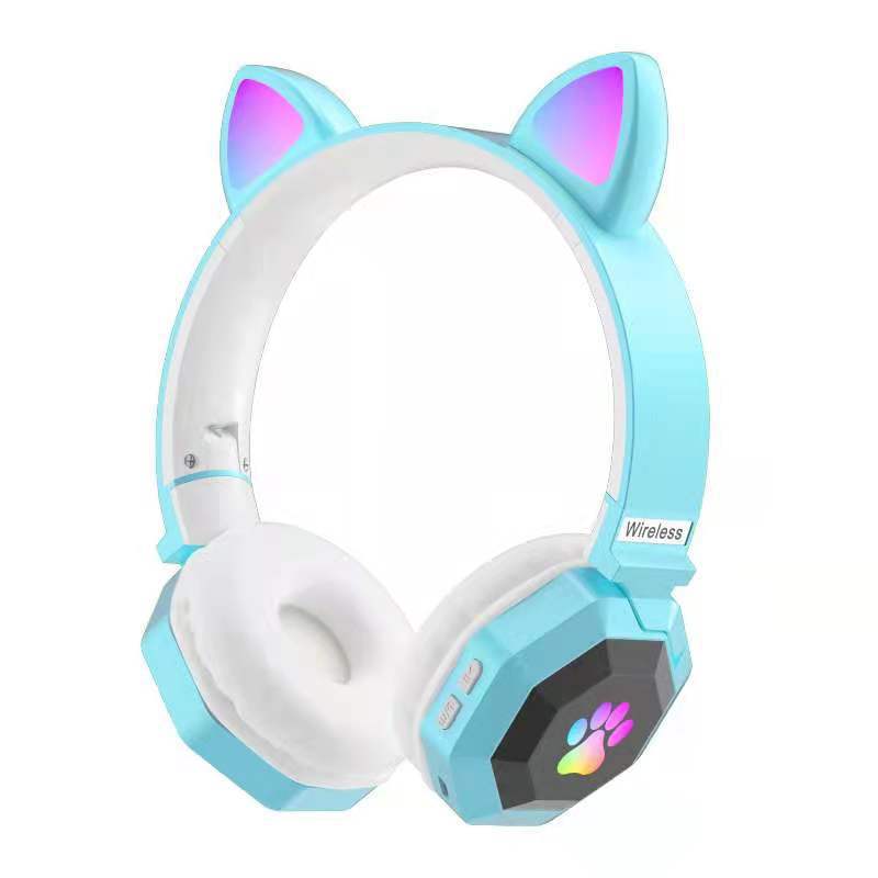 Cat Ear Bluetooth Headset Wireless Light Emitting Headset