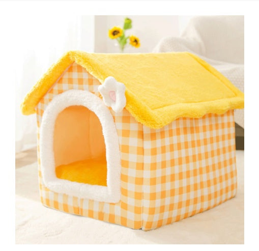 Fully Enclosed Cat Litter With Chick Shape