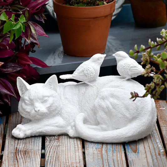 Creative Resin Cat Garden Decorative Ornaments