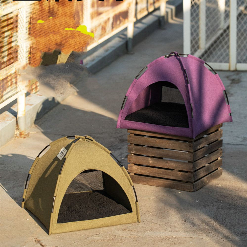 Tent Cat Litter Sleeping Semi-enclosed Simple