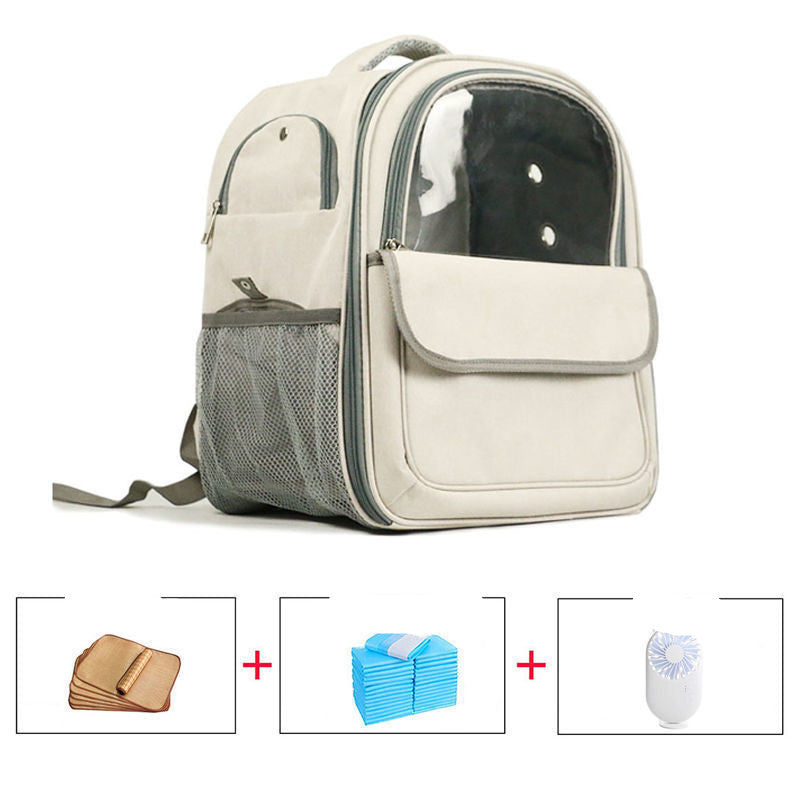 Breathable Transparent Pet Bag Space Capsule Cat School  Dog Backpack