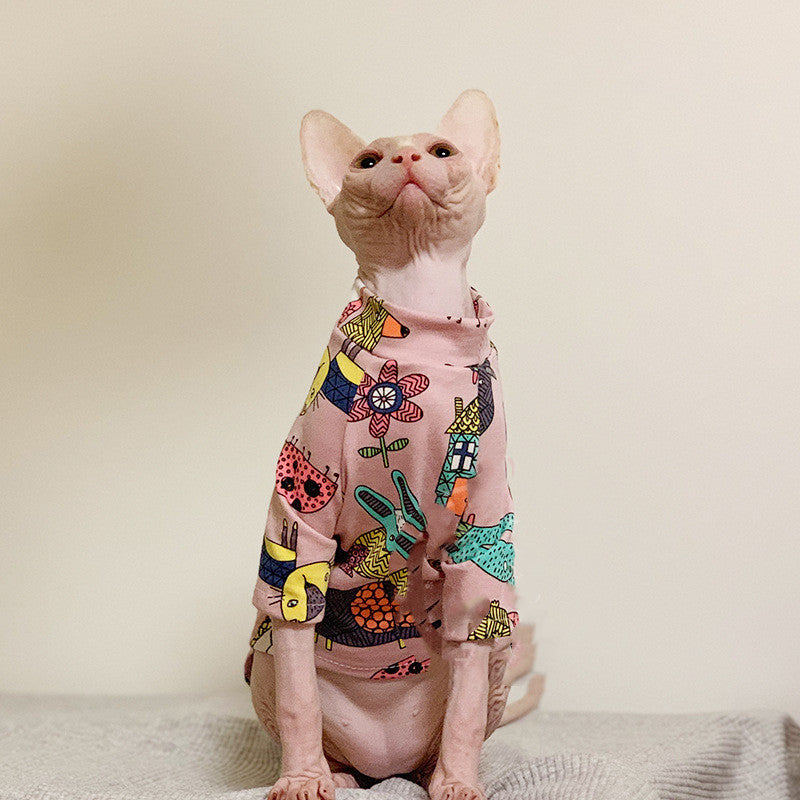 Fashionable Personality Hairless Cat Casual Clothes