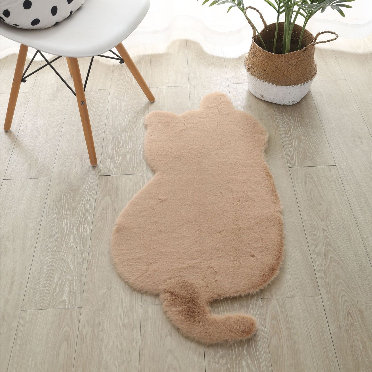 Cute Cartoon Cat Carpet For Household Living Room