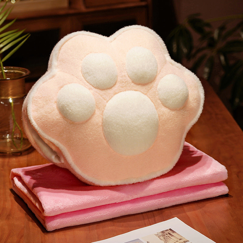 Cat Claw Cushion Quilt Dual-purpose Pillow