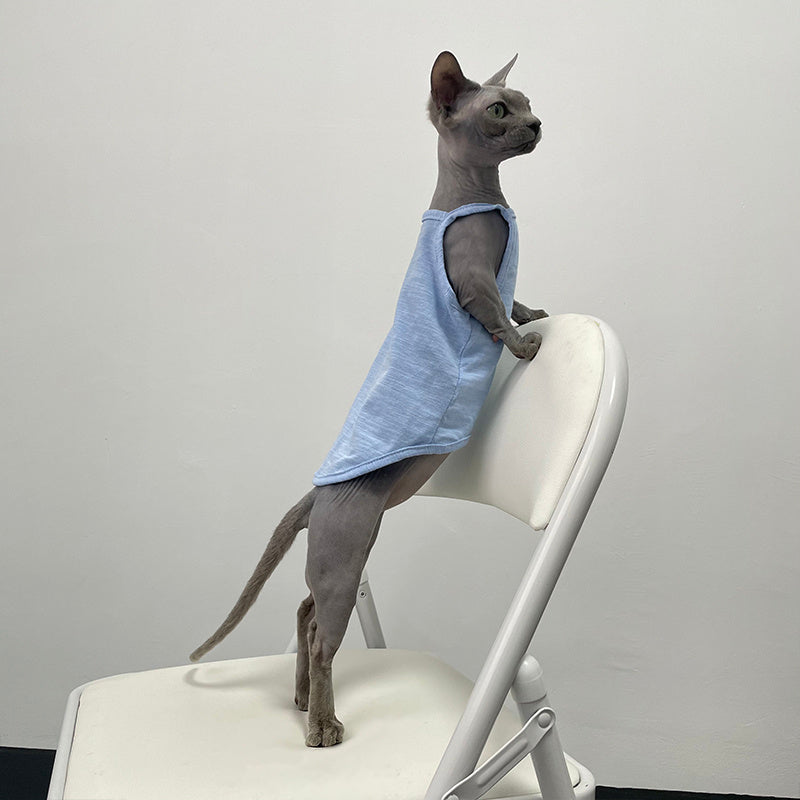 Seven Color Camisole Vest Hairless Cat Clothes