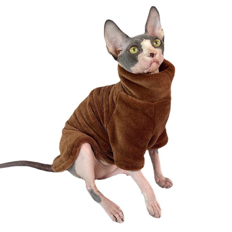 Thick German Mink Velvet Warm Bottoming Comfortable Cat Clothes