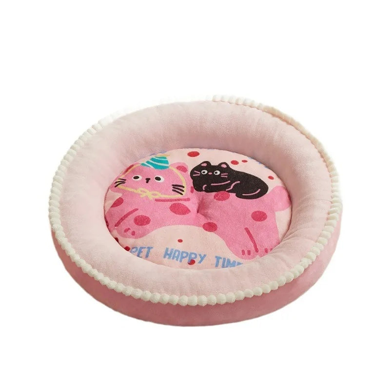 Cat Litter Four Seasons Universal Princess Wind Cat Cushion Kitten Puppy Sleeping Mat Medium And Small Dog Supplies Accessories