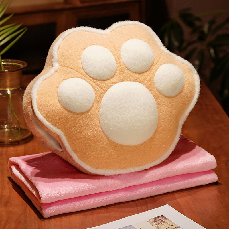 Cat Claw Cushion Quilt Dual-purpose Pillow