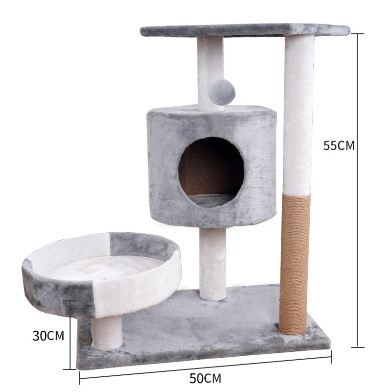 Lepet Cat Nest Cat Scratch Board Cat Tree Cat Climbing Frame Pet Supplies