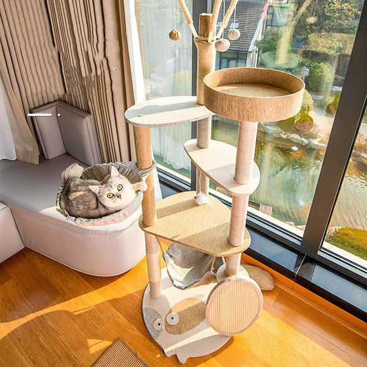 Cat Climbing Frame Large Integrated Shelf Cat Tree