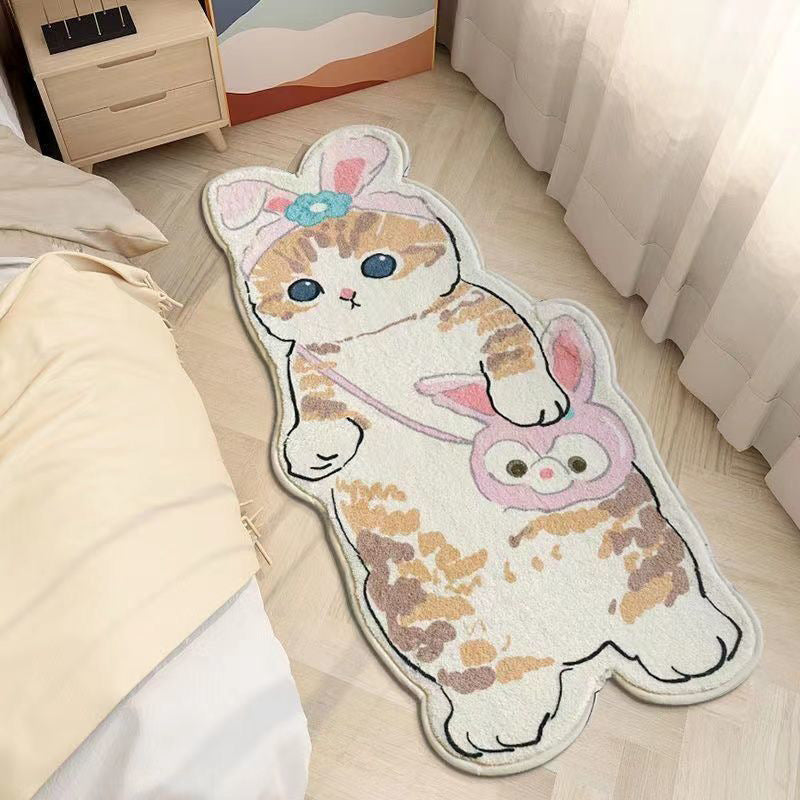 Cat Floor Mat Imitation Cashmere Bed Blanket