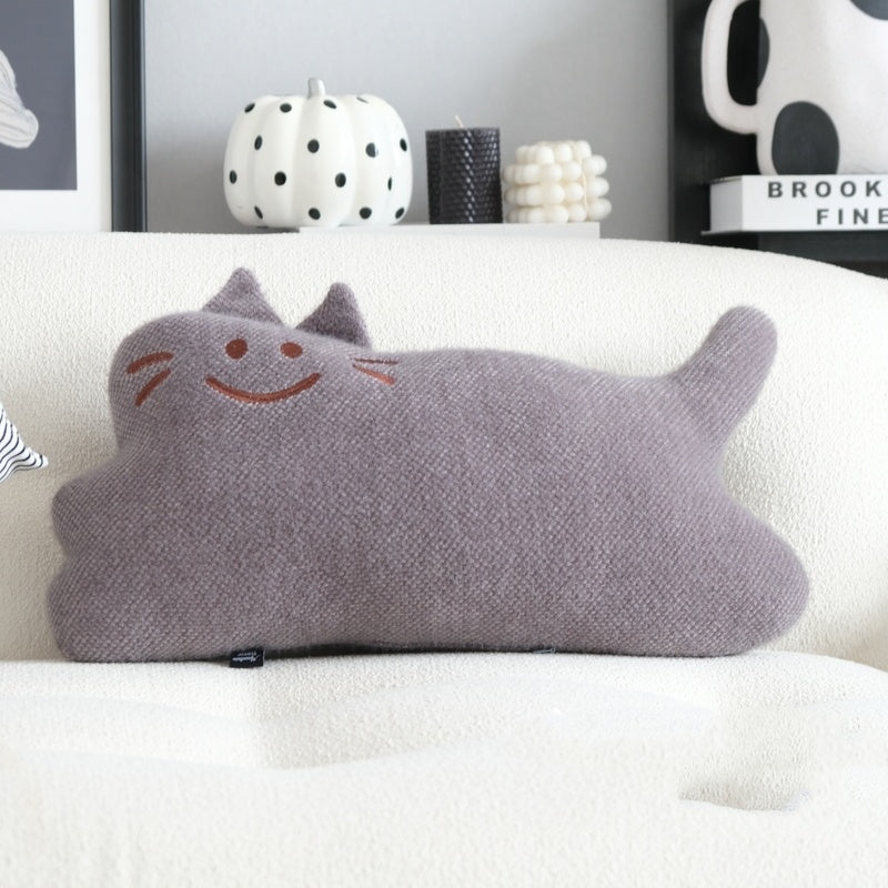 Pillow Living Room Sofa Pillow Cat Homestay