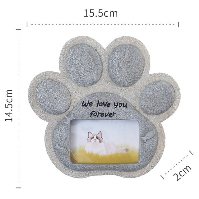 Fashion Cat Footprints Gravestone Decoration