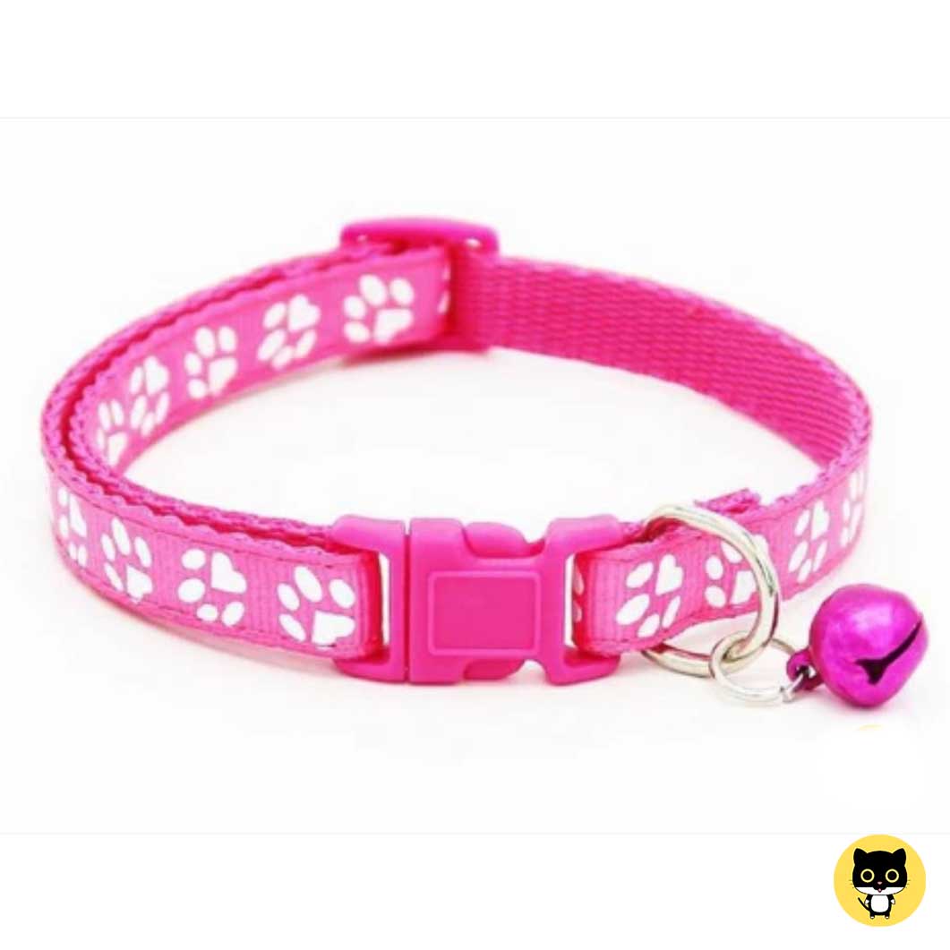 Safety Nylon Cat Collar Lovely Lovely Adjustable Pet Collar Cats Collars With Bell