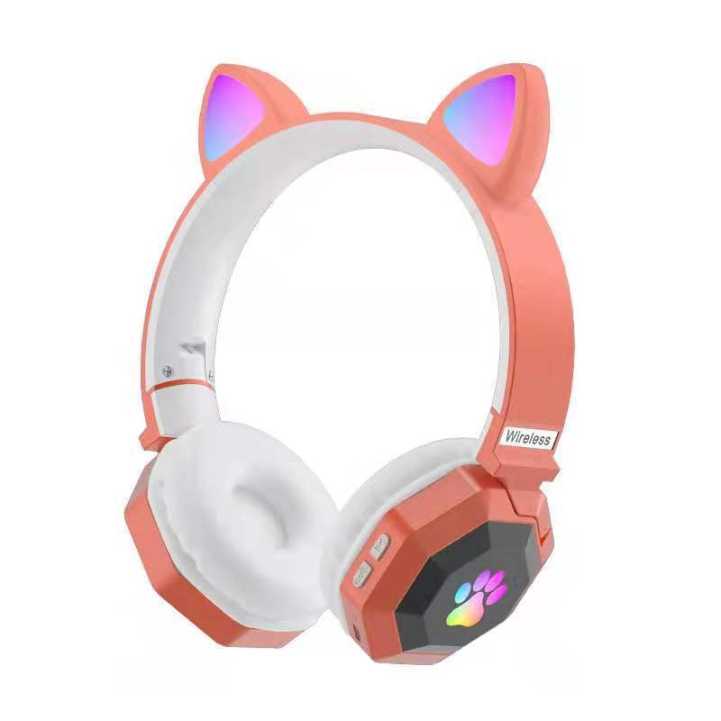 Cat Ear Bluetooth Headset Wireless Light Emitting Headset