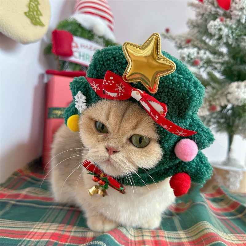 Pet Christmas Headgear Cat Dog Christmas Hat