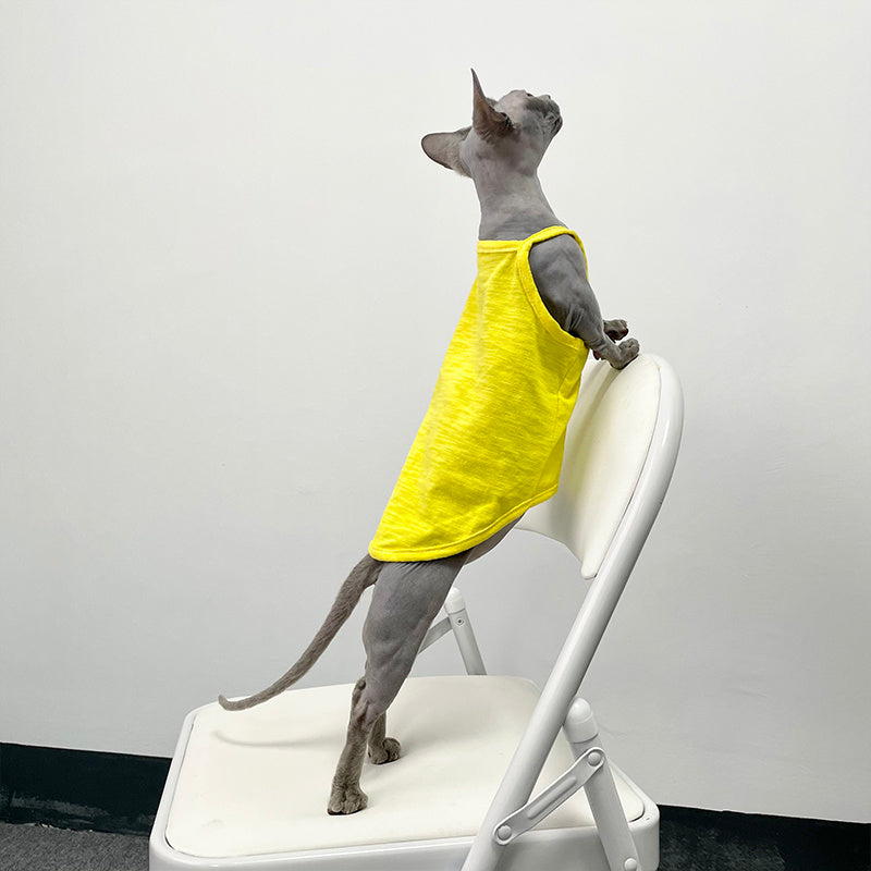 Seven Color Camisole Vest Hairless Cat Clothes