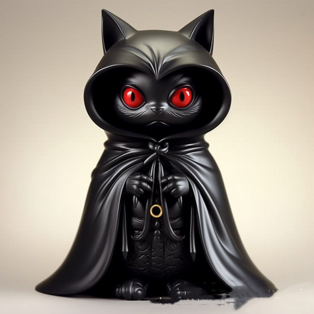 Black Cat Resin Craft Ornament