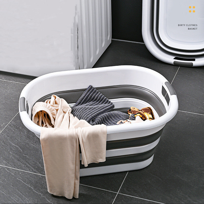 Pet Folding Bathtub Storage Basket