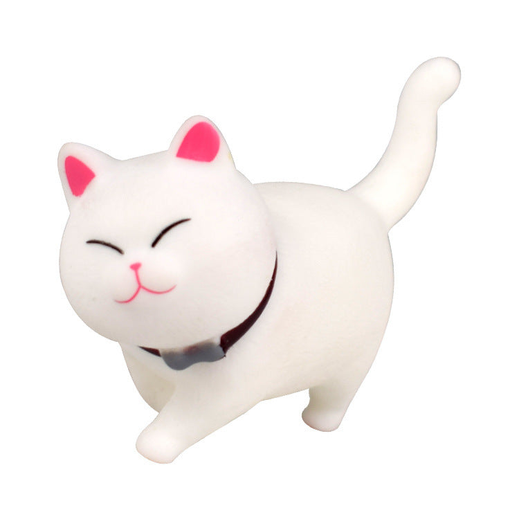 Super Cute Egg Bell Cat Cake Decoration