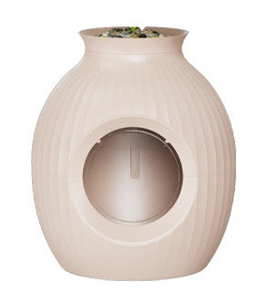 Flower Pot Style Fully Enclosed Deodorant Oversized Litter Box