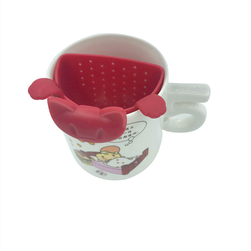 Home Use Cute Creative Cat Shape Tea Strainer