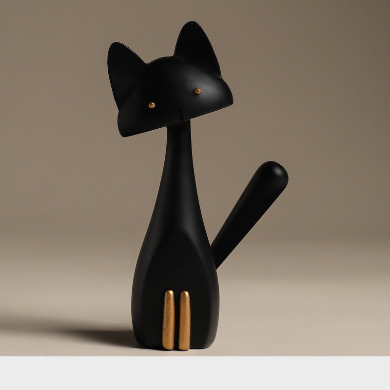 Cat Modern Home Furnishings Resin Ornaments