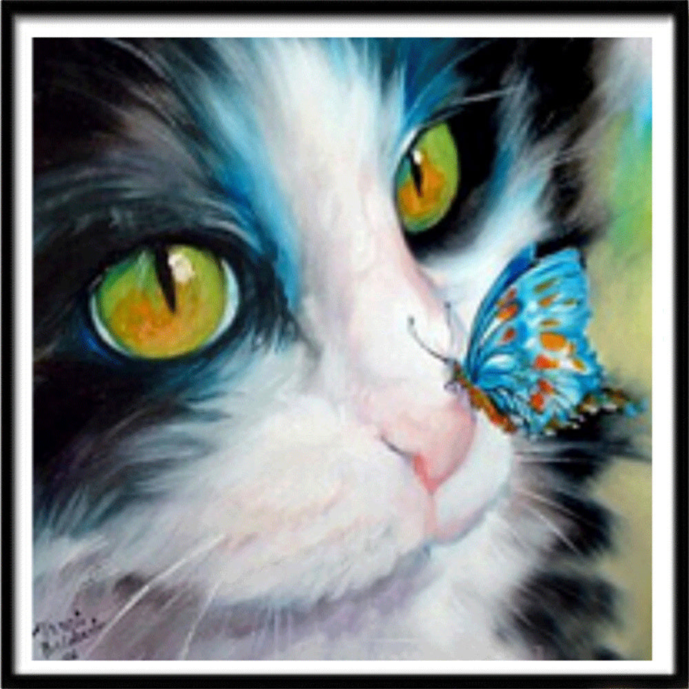 5D Diamond Painting Animal Tiger Cat Embroidery Cross