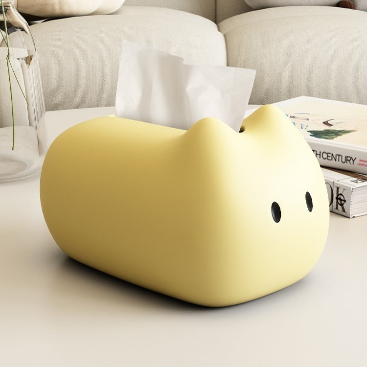 Cartoon Cat Tissue Box Home Decoration Desktop