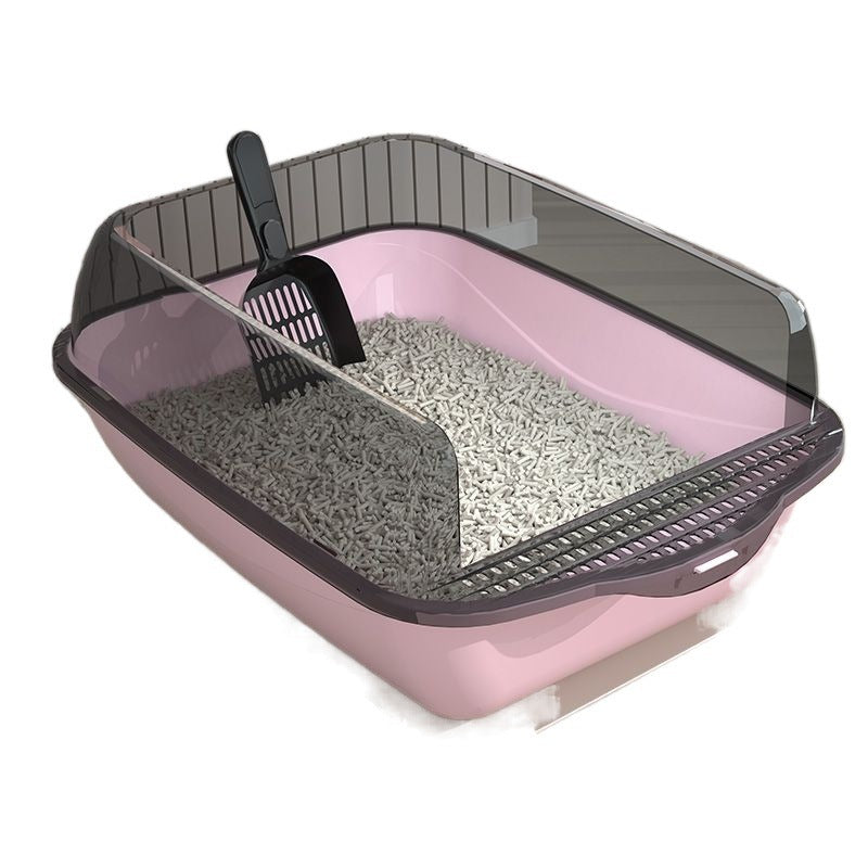 Litter Box Splash-proof Semi-closed