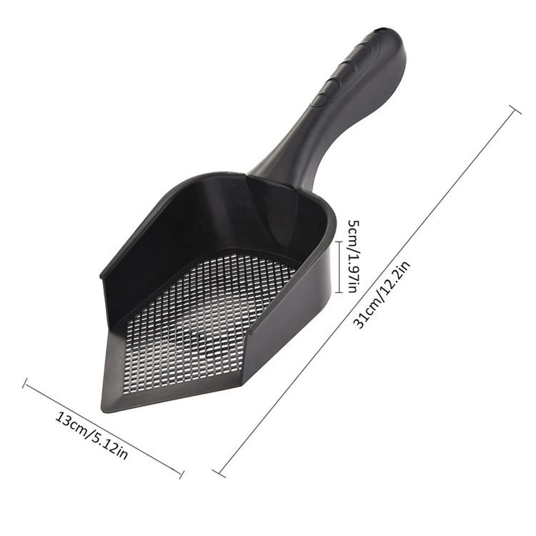 Plastic Shovel With Fine Holes For Cats, Litter Shovel With Small Holes, Toilet Picker, Pet Cleaning Supplies